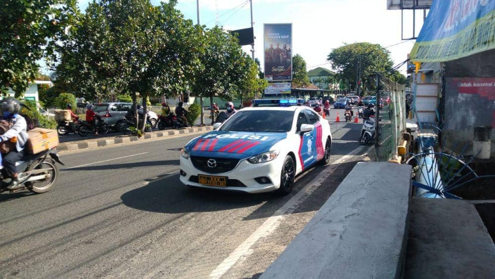 Penyekatan dalam kota pada PPKM Darurat di Bandar Lampung (IDN Times/Istimewa)