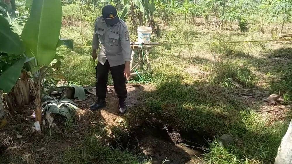 Mayat di Tanggamus ditemukan terbungkus dalam plastik ikan (IDN Times/Tanggamus)