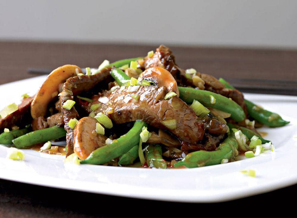 Spicy and sweet beef stir fry (eatthis.com)