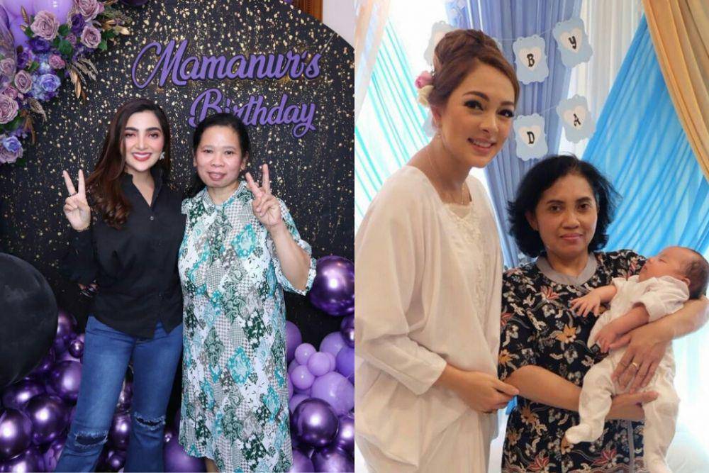 artis dan pengasuh anaknya (instagram.com/ashanty_ash | instagram.com/reisabrotoasmoro)