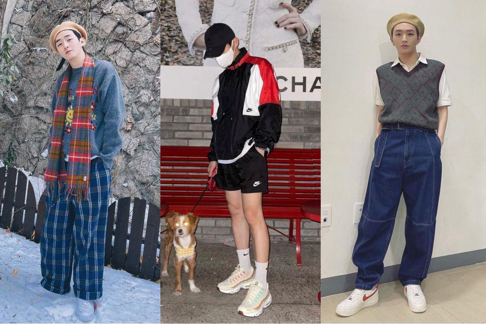 9 Ide Mix and Match Sneakers ala Yoon Jisung, Simpel dan Modis!