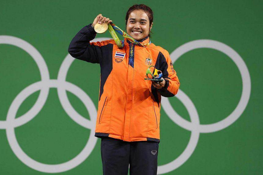 Sopita Tanasan pada Olimpiade Rio 2016 (straitstimes.com)