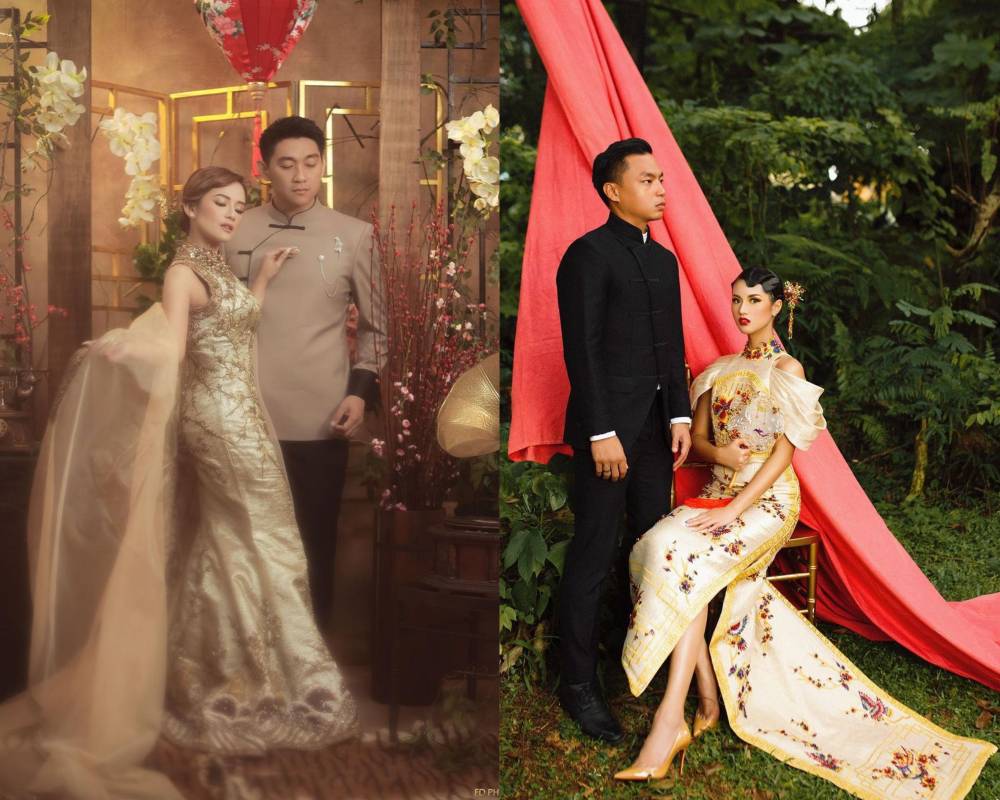 Inspirasi foto prewedding oriental. (instagram.com/fdphotography90 / instagram.com/atriesangel)