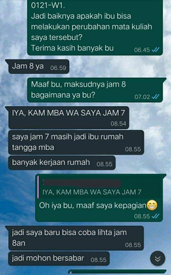 gak sengaja salah kirim chat (twitter.com/rebahansambat)