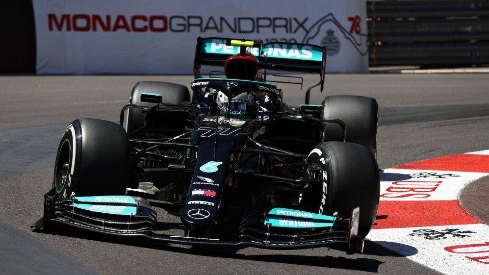 Bottas pada balapan GP Monako (formula1.com)