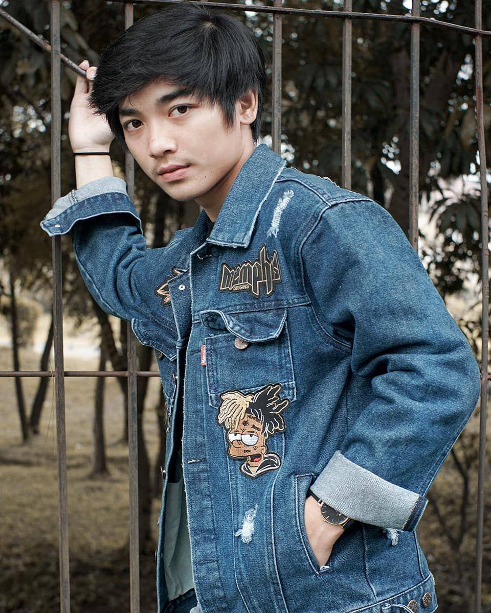 Jaket denim dari Memephisorigins (Instagram.com/memephisorigins)