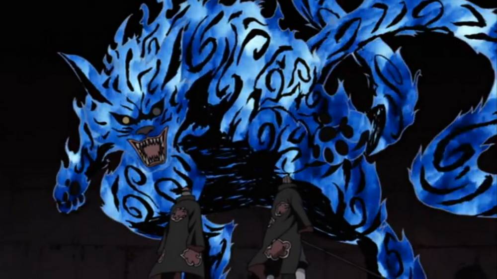 Yugito dalam wujud Matatabi. (dok. Crunchyroll/Naruto: Shippuden)