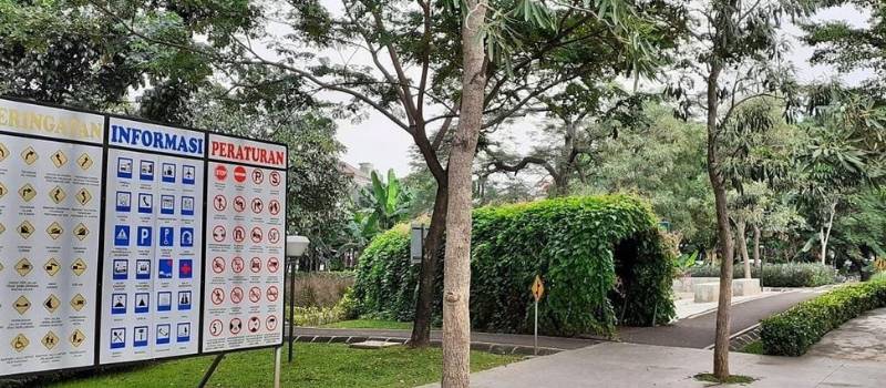 taman pintar berlalu lintas (Instagram.com/tamanhutandki)
