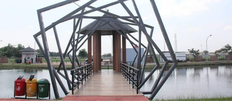 gazebo di taman sarang bangau (Instagram.com/tamanhutandki)