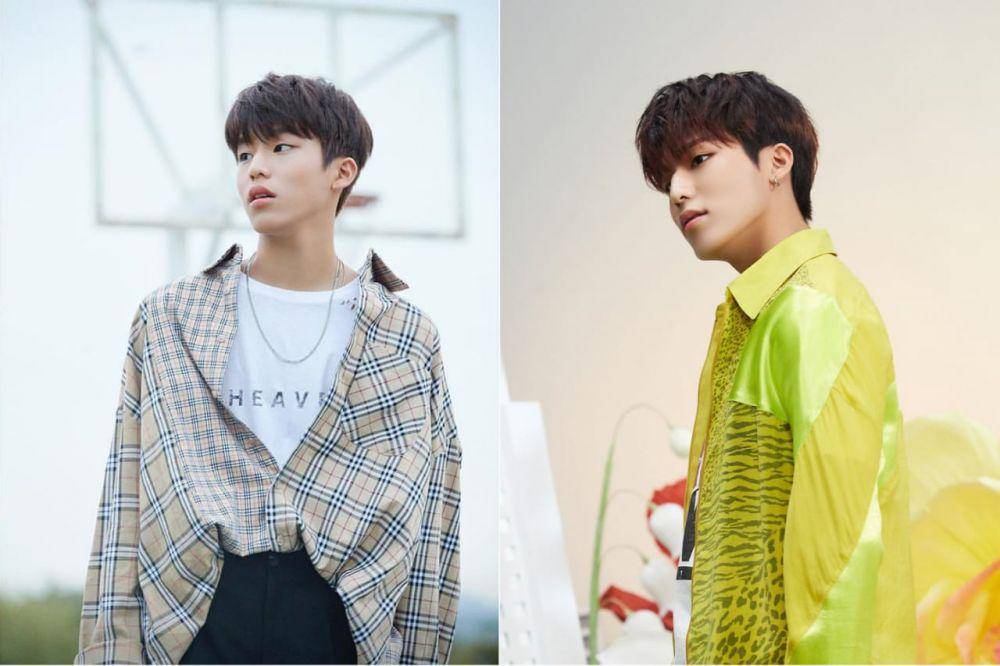 Park Jeong Woo sebelum debut (instagram.com/yg.treasurebox) | Park Jeong Woo sesudah debut (post.naver.com/YG FAMILY)