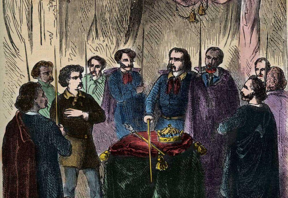Lukisan para anggota Iluminati. (historytoday.com)
