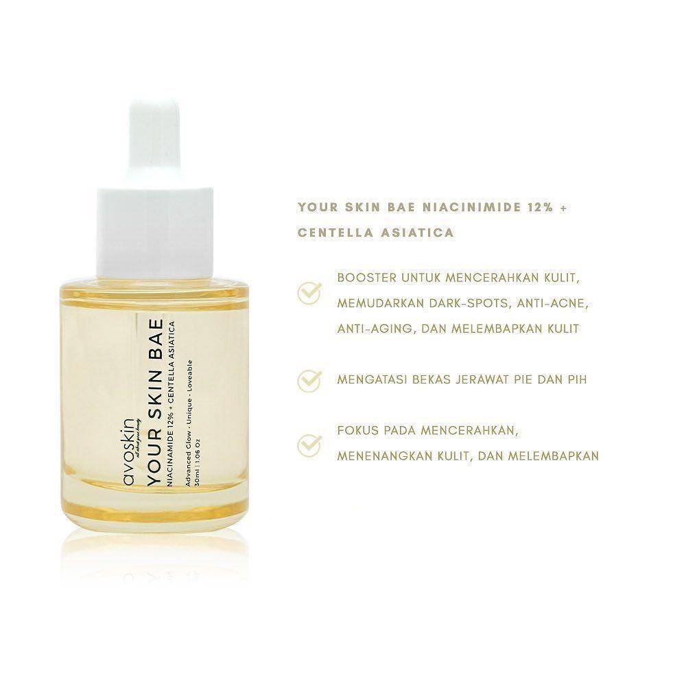 Foto produk Your Skin Bae Niacinamide 12% + Centella Asiatica. (instagram.com/avoskinbeauty)