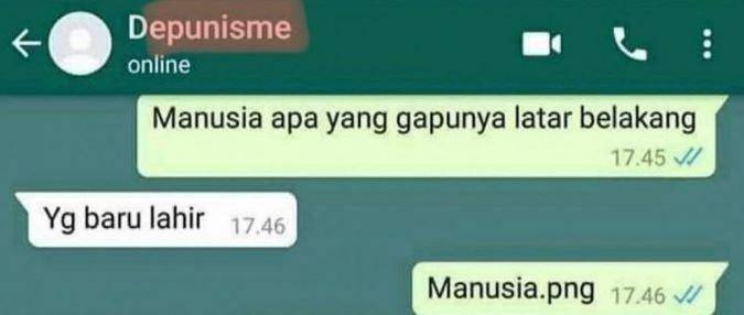 chat ending-nya gak jelas (instagram.com/recehnjir)