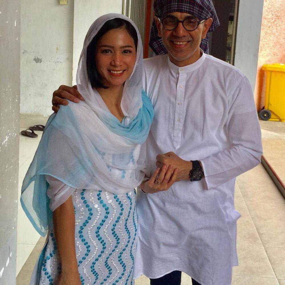 Bunga Zainal dan Sukhdev Singh (instagram.com/sukhdev21apr)