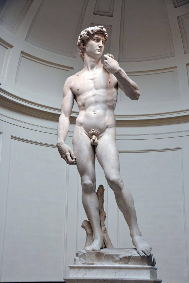 David adalah patung karya Michelangelo, seniman Italia. (pixabay.com/twstringer)