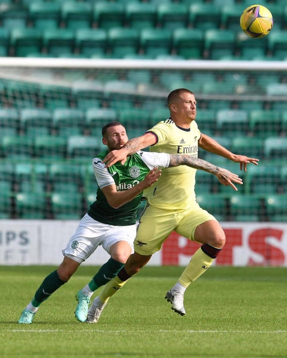 Arsenal vs Hibernian. (arsenal.com)