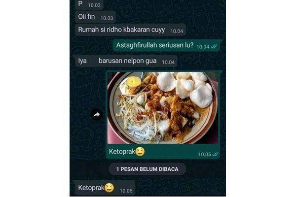 chat ending-nya gak jelas (instagram.com/receh.id)