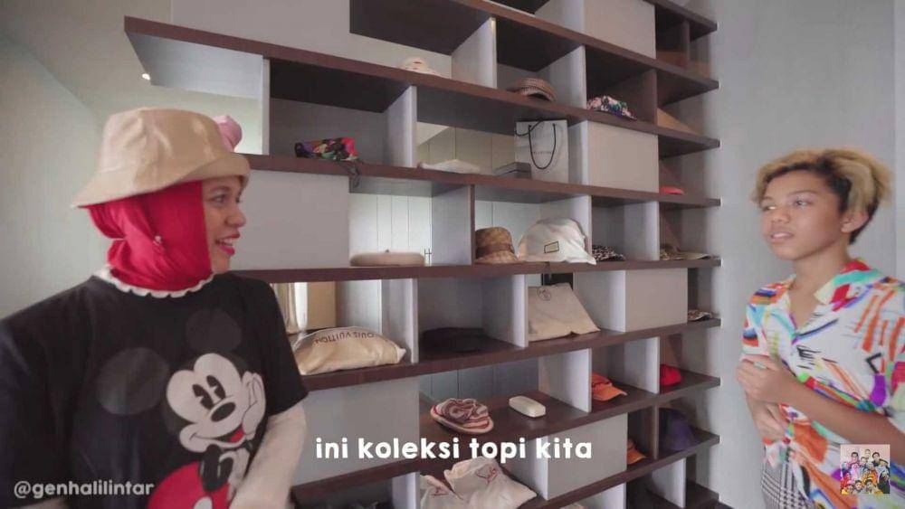 isi kamar Gen Halilintar (YouTube.com/GenHalilintar)