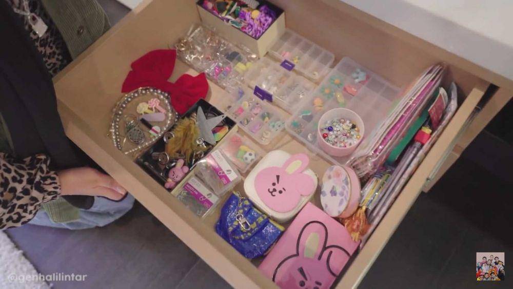 isi kamar Gen Halilintar (YouTube.com/GenHalilintar)