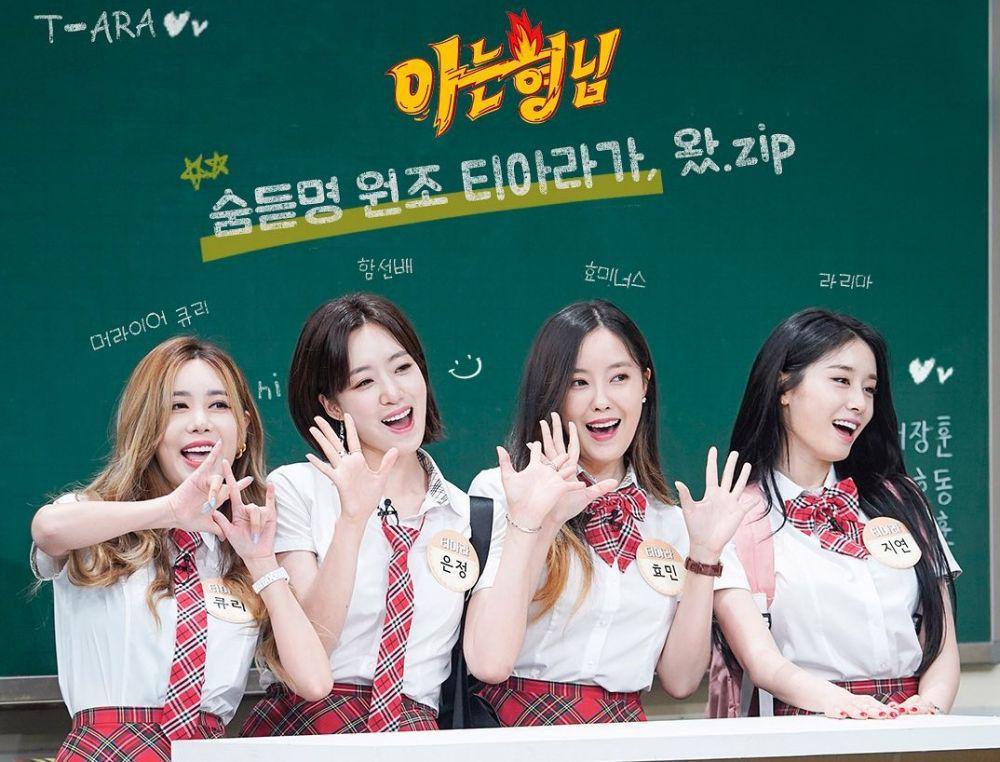 Lama Tak Muncul, Ini 10 Potret Keseruan T-ARA di Knowing Brothers