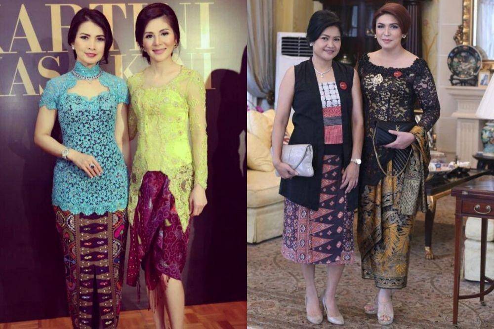Liliana Tanoesoedibjo dan Dewi Bamsoet (instagram.com/liliana_tanoesoedibjo | instagram.com/dewibamsoet)