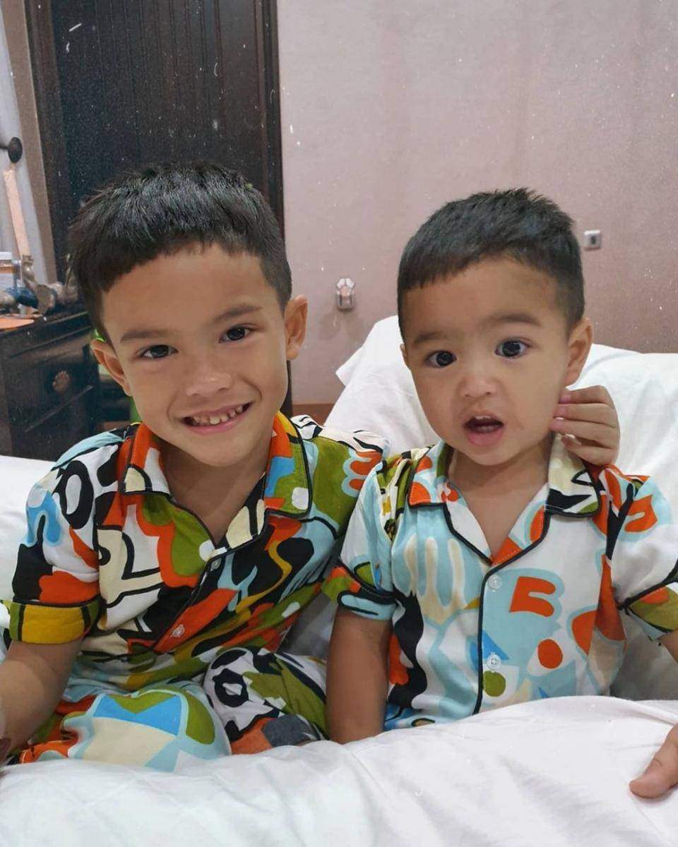 Rihga dan Rajendra (instagram.com/vatemat)