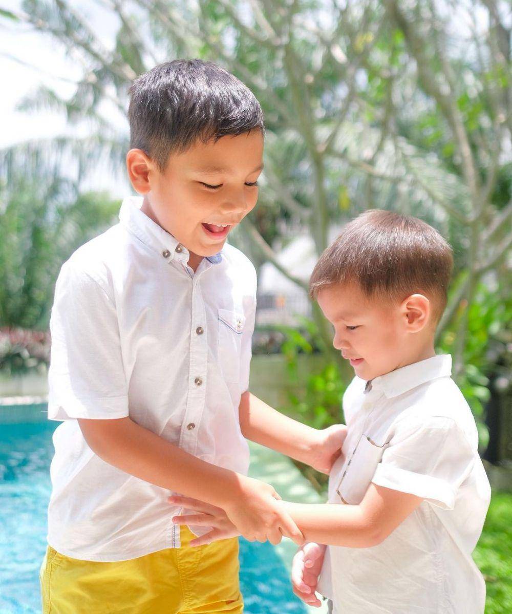 Arjuna Zayan dan Kai Attar (instagram.com/titi_kamall)