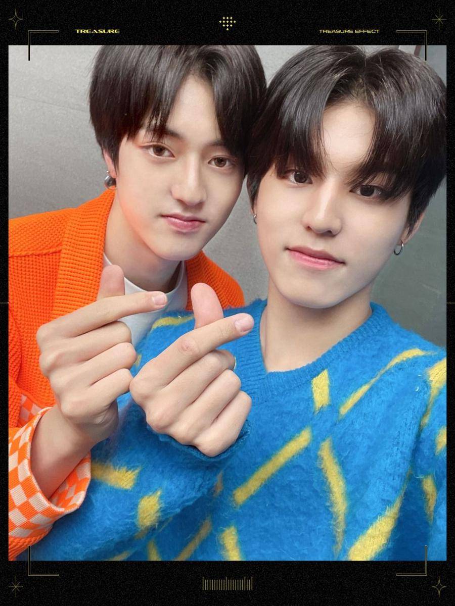 Haruto dan Jeongwoo (twitter.com/ygtreasuremaker)