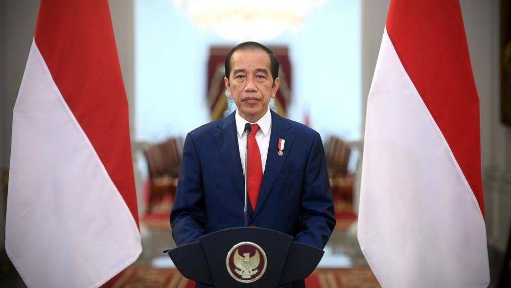 Presiden Jokowi berpidato di Sidang Dewan Ekonomi dan Sosial PBB. (dok. Biro Pers Kepresidenan)