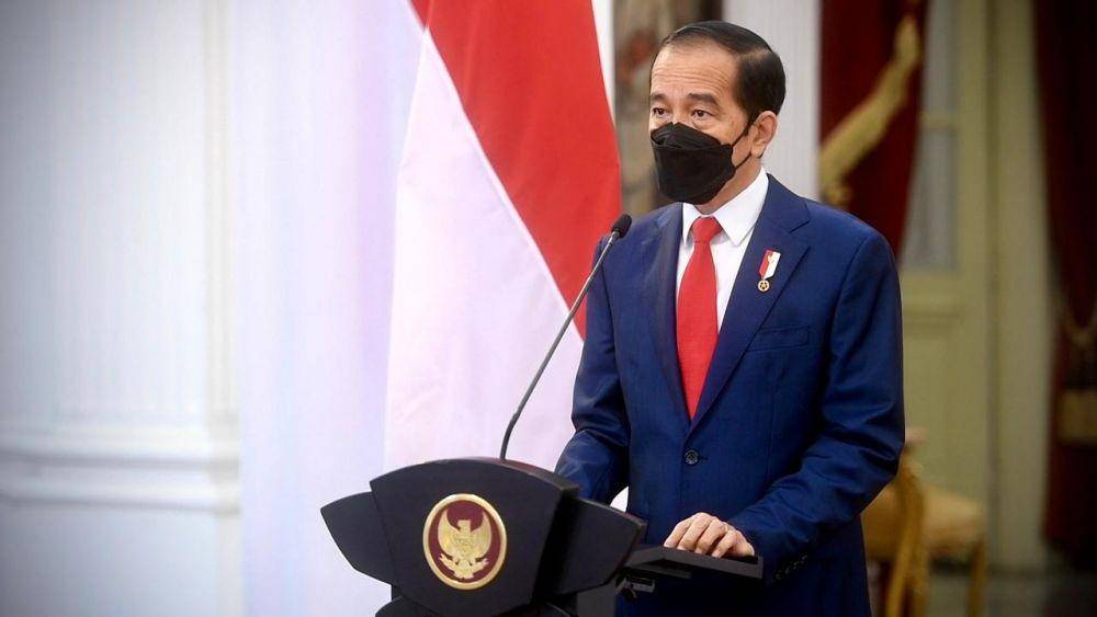 Presiden Jokowi berpidato di Sidang Dewan Ekonomi dan Sosial PBB. (dok. Biro Pers Kepresidenan)