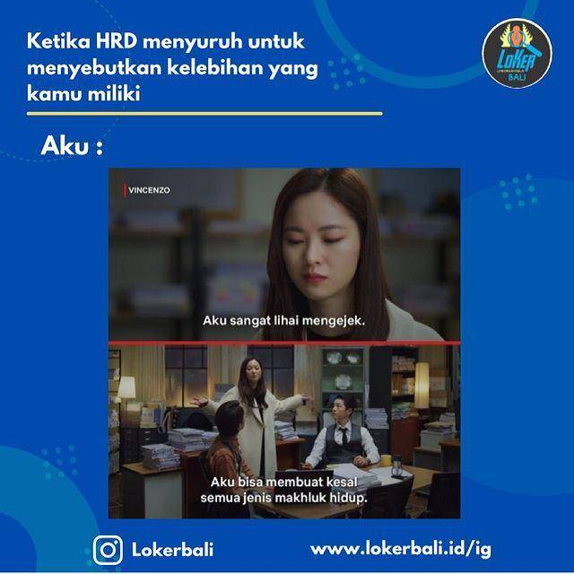 meme interview (instagram.com/lokerbali)