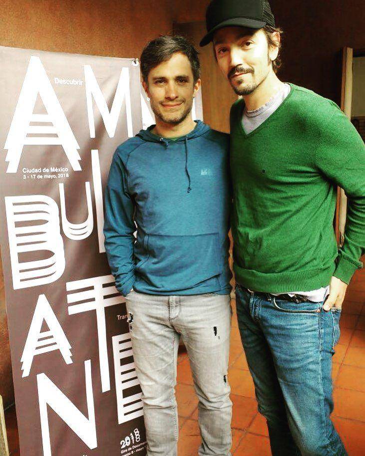 Diego Luna dan Gael Garcia Bernal (instagram.com/ambulanteac)