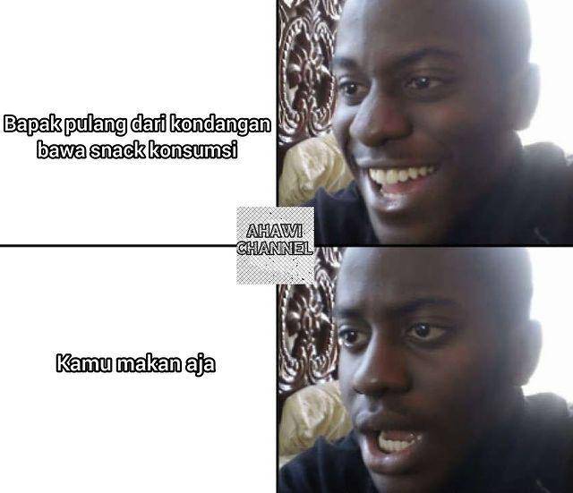 meme kaget (instagram.com/ahawi_channel)