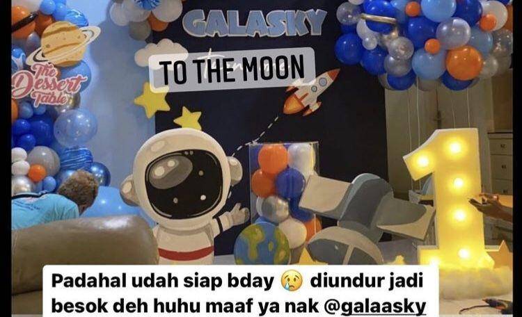 Ultah gala (Instagram.com/vanessaangelofficial)