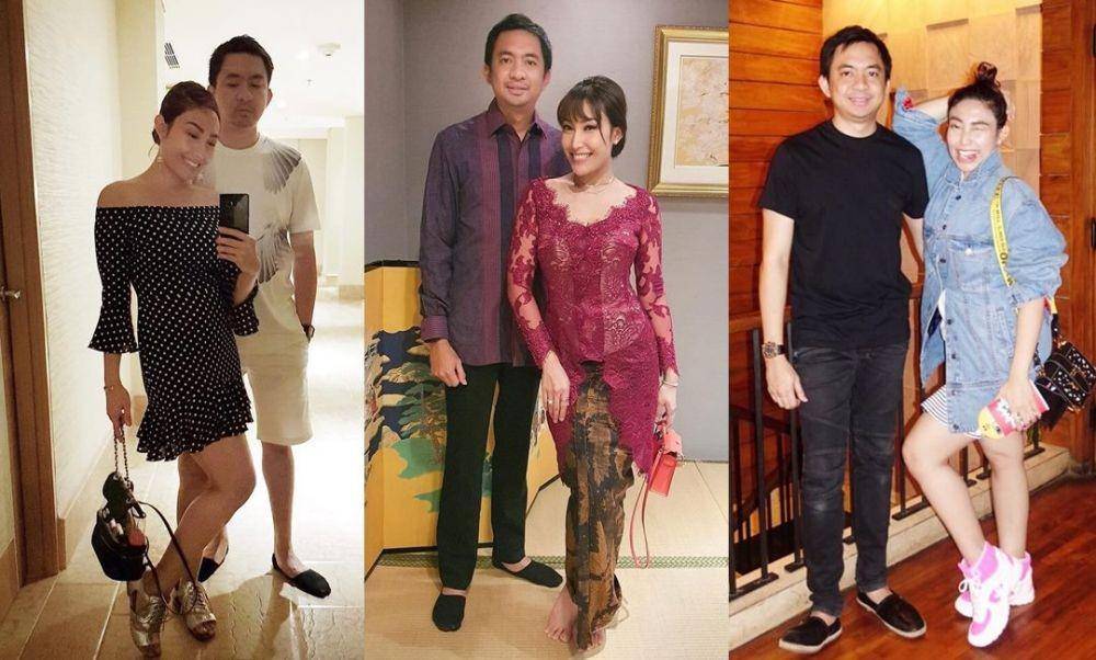 gaya couple Ayu Dewi dan Regi Datau (instagram.com/mrsayudewi)