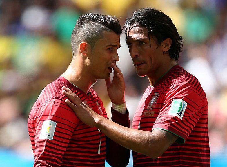 Cristiano Ronaldo dan Bruno Alves (ronaldo.com)