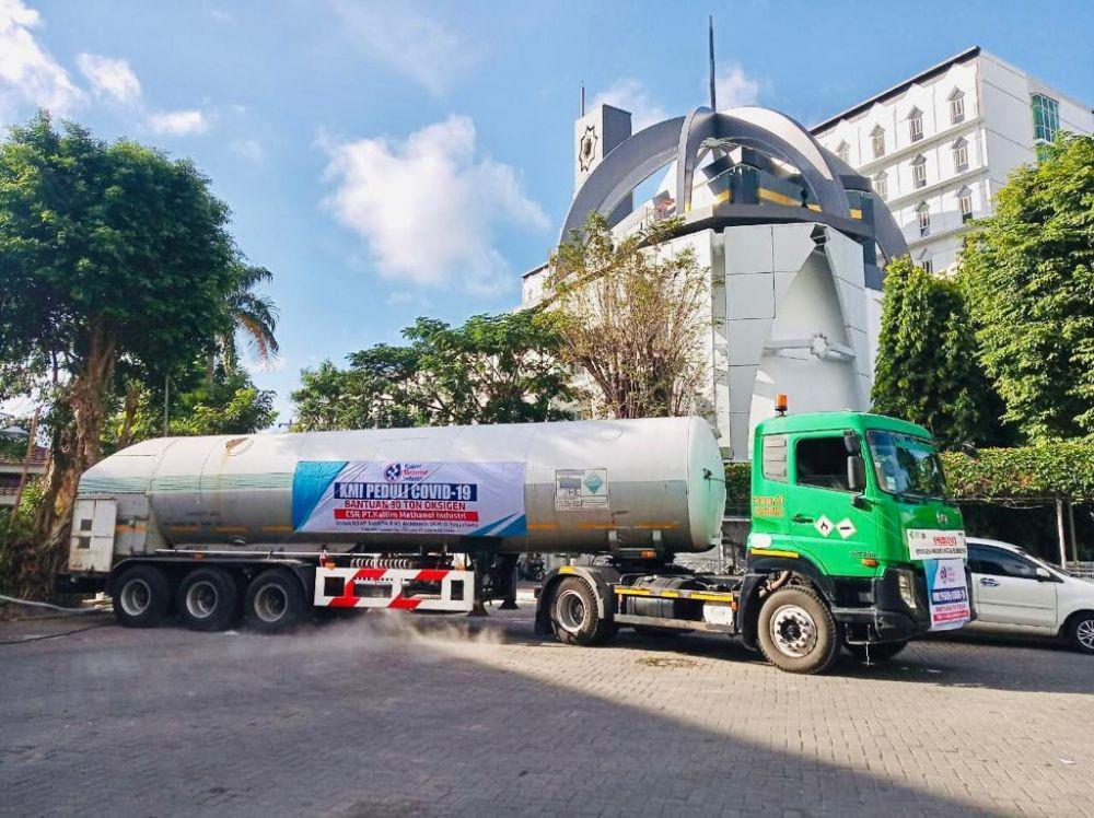 UGM Kirimkan Puluhan Ton Oksigen ke RSUP Dr. Sardjito dan RSA UGM