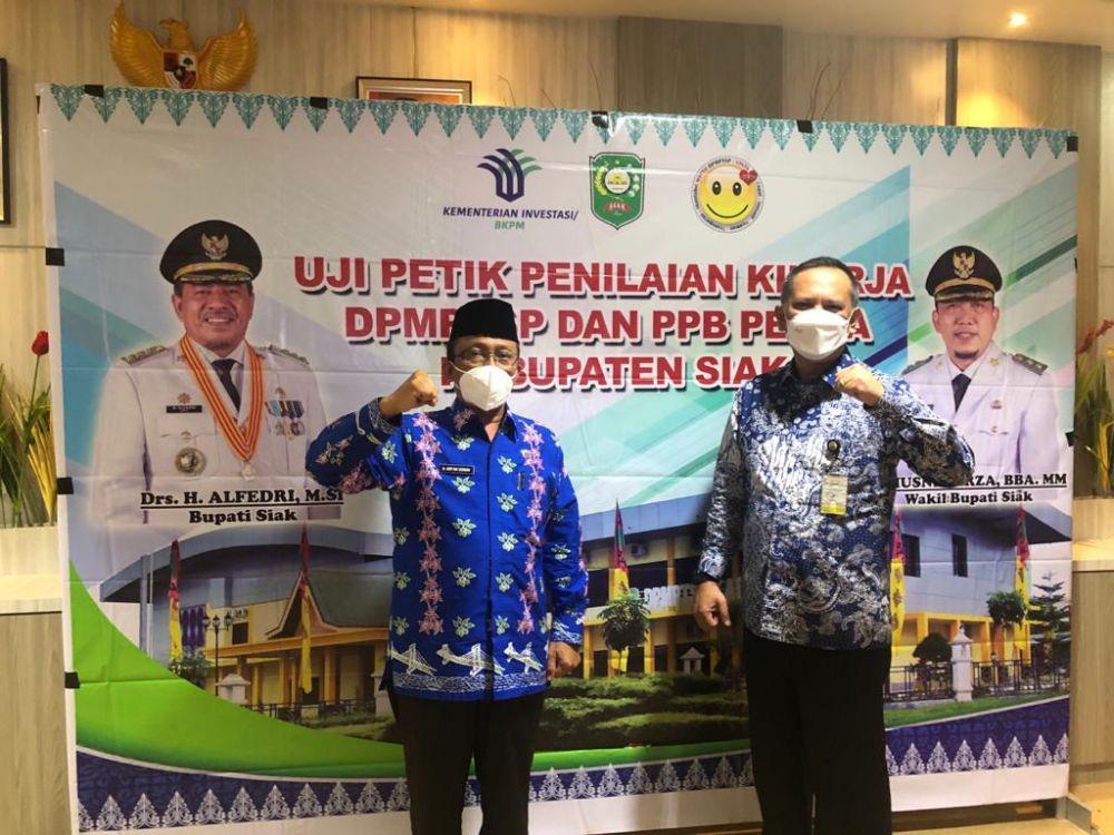 Raup Investasi Rp3,7 T, DPMPTSP Siak Menuju Lima Besar Nasional