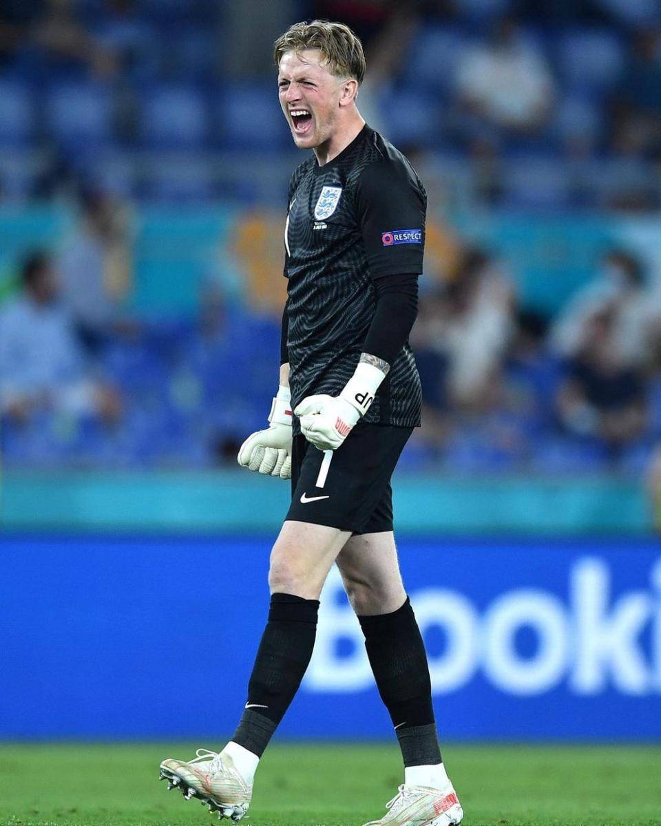 Jordan Pickford di Timnas Inggris (instagram.com/jpickford1)