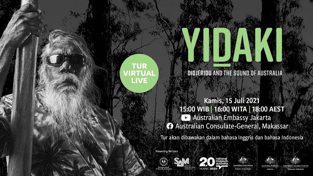 Tur virtual Museum Nasional Australia bertema Yidaki: Didjeridu and the Sound of Australia.
