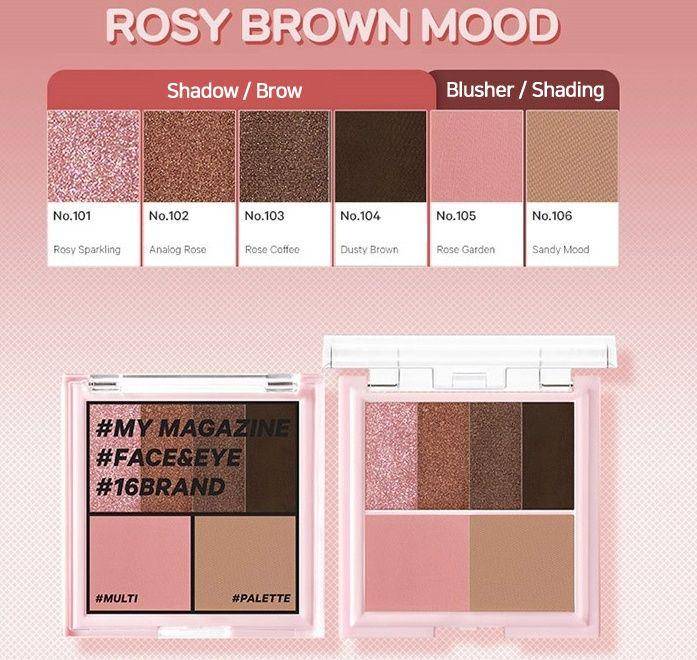 16 Brand Eyeshadow (stylekorean.com)