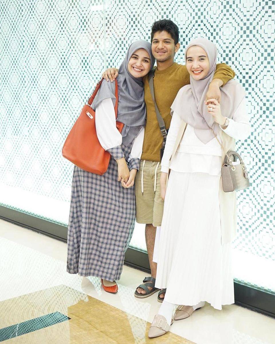 Zaskia, Shireen, dan Yusuf Sungkar (instagram.com/shireensungkar)
