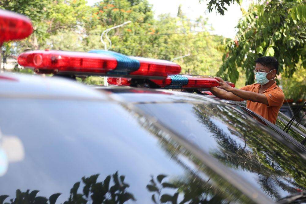 Mobil dinas Pemkot Surabaya yang disulap jadi mobil jenazah. Dok Humas Pemkot Surabaya