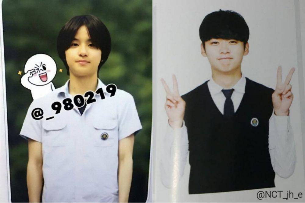 Jungwoo NCT & Lee Know SKZ ketika SMA (twitter.com/neojungwooz)