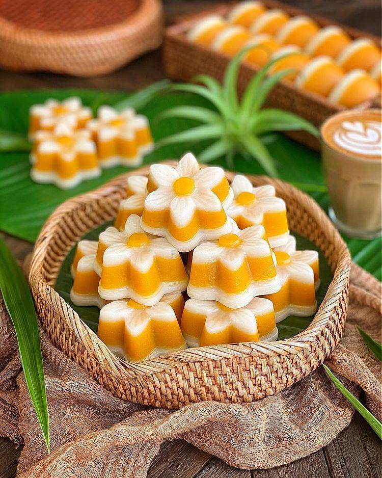 Ilustrasi kue talam ubi (instagram.com/linagui.kitchen)