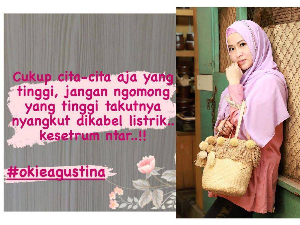 quotes artis (instagram.com/okieagustina_)