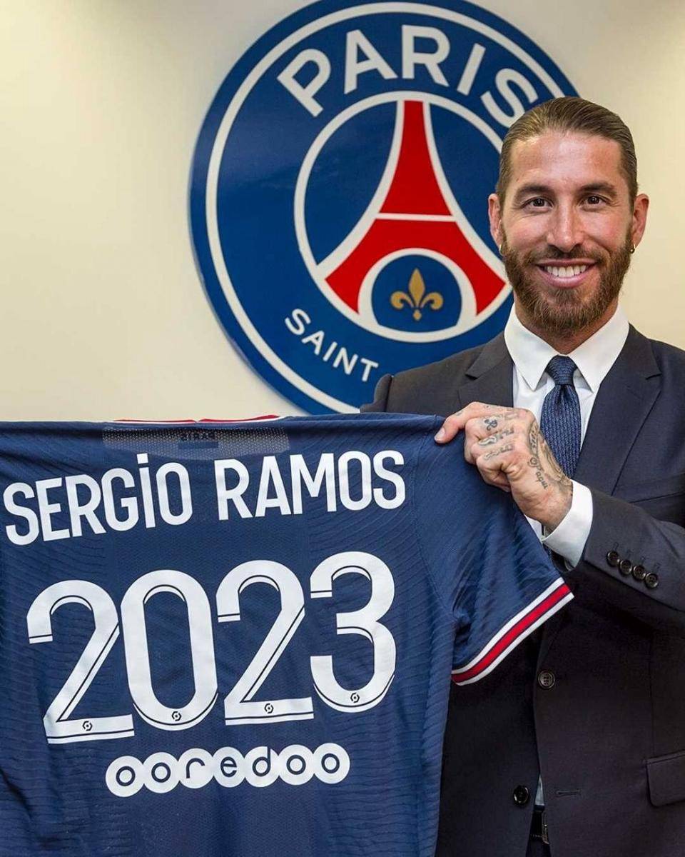 Sergio Ramos (Instagram.com/@psg)