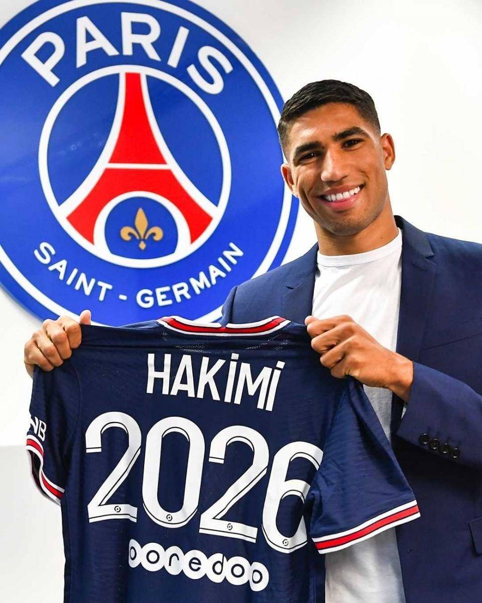 Achraf Hakimi (Instagram.com/psg)