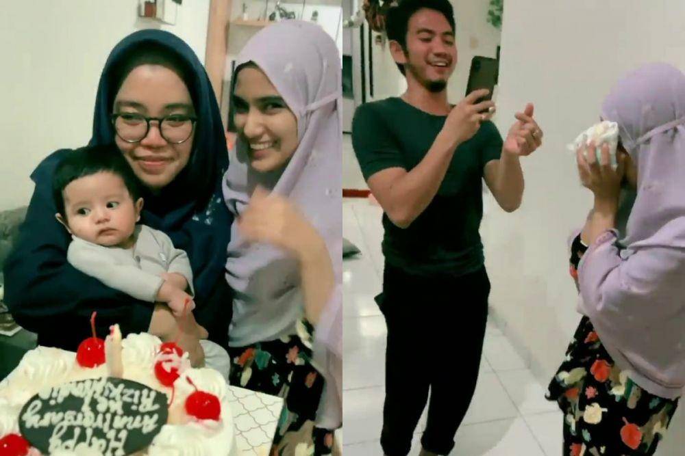 Ultah pernikahan Rizki DA (Instagram.com/da2_ridho)
