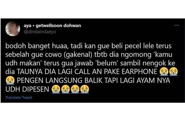curhat salah ajak ngobrol (twitter.com/dindaindaeyo)